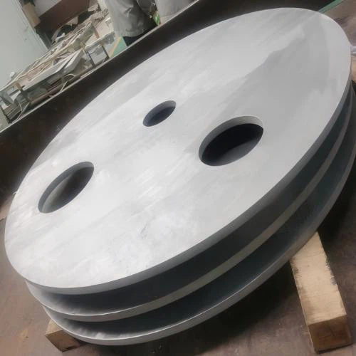 GR12 water-cut titanium round plate GR12 water-cut titanium round plate